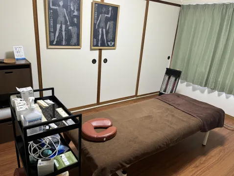かわち鍼灸院の施術室